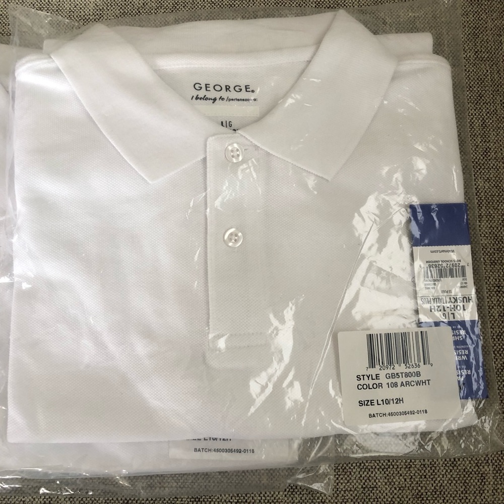 Boys white dress shirts; never worn - Picture 2 of 2